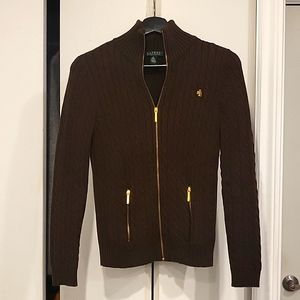 Ralph Lauren Zip-Up Sweater